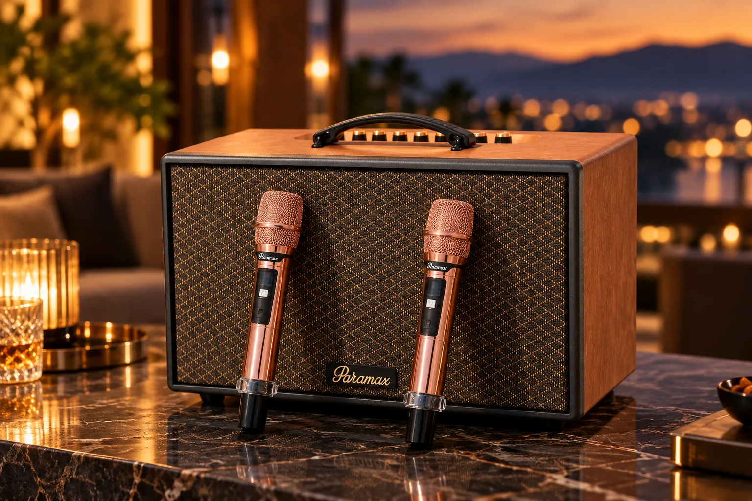 Loa karaoke PARAMAX Aura cho thuê tại Đà Lạt